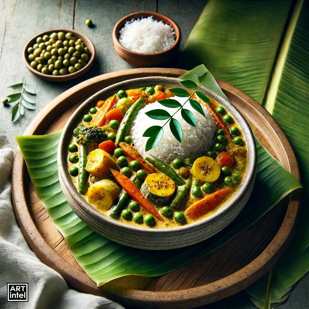 Avial (Kerala Mixed Vegetable Curry)