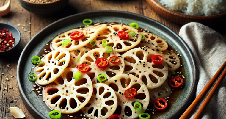 Lotus Root Stir-Fry, a classic East Asian dish