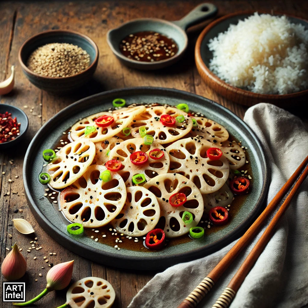 Lotus Root Stir-Fry, a classic East Asian dish